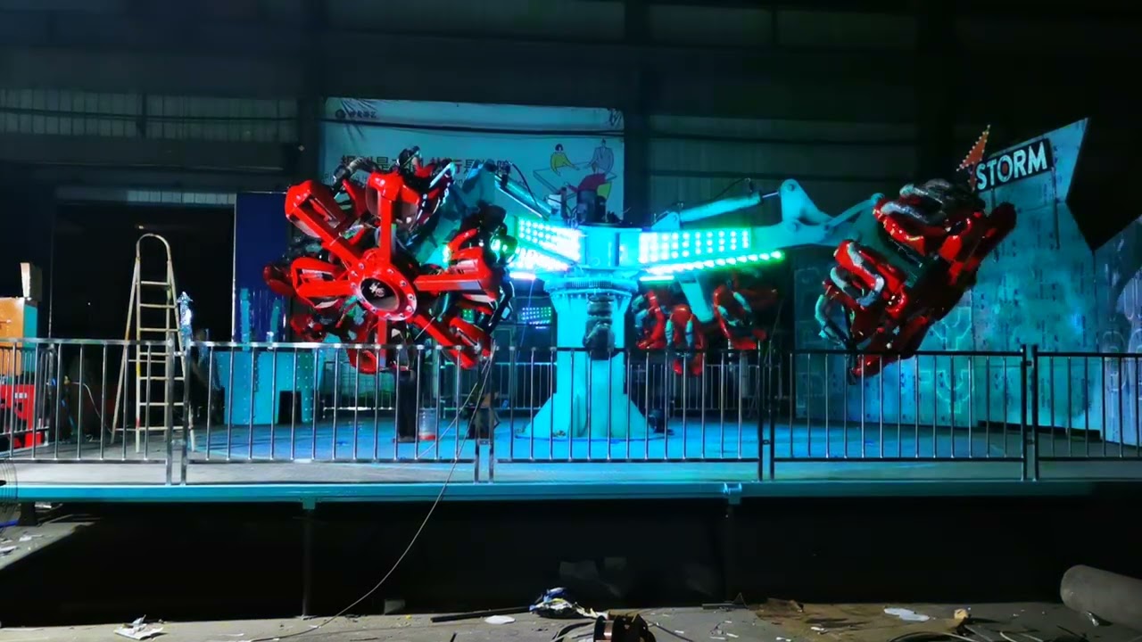 Trailer Energy Storm Test Before Delivery