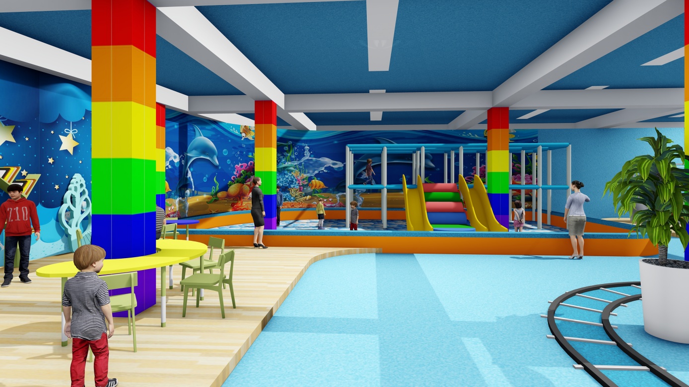 trampoline ball pool
